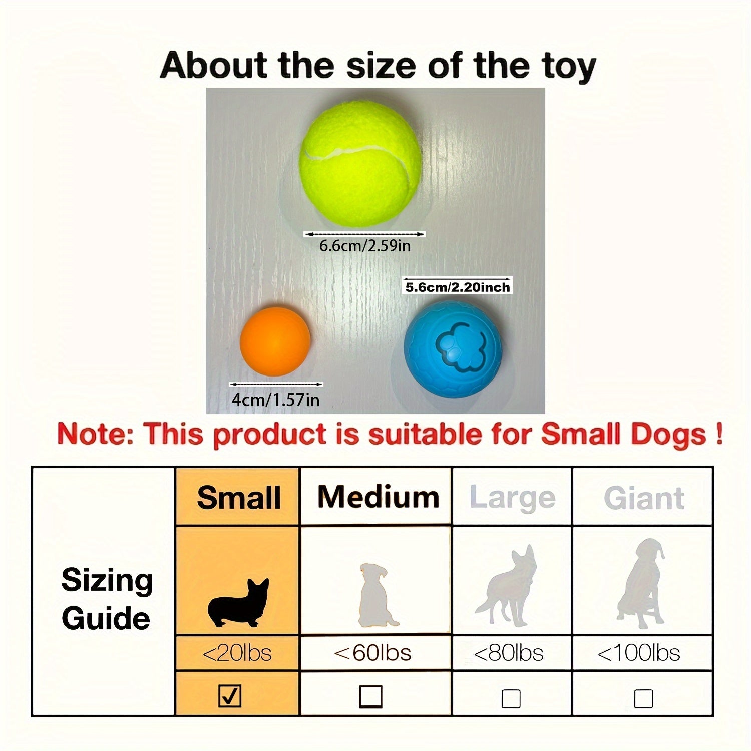 Smart Motion Dog Ball
