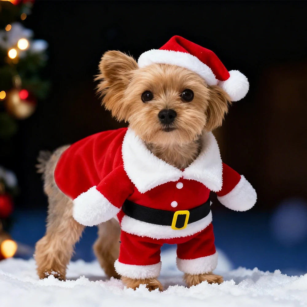 Santa Paws Dog Outfit