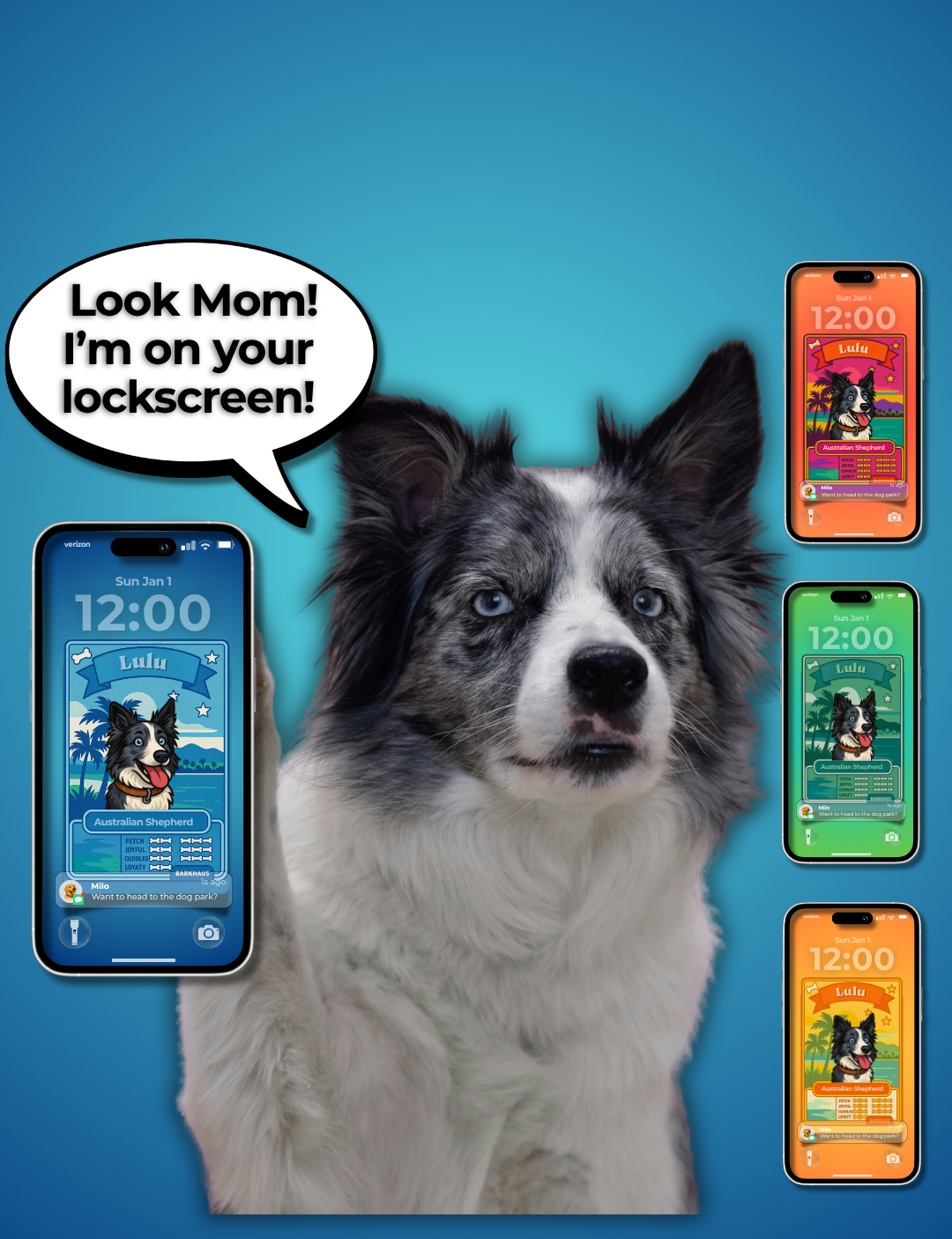 Personalized Digital Wallpaper
